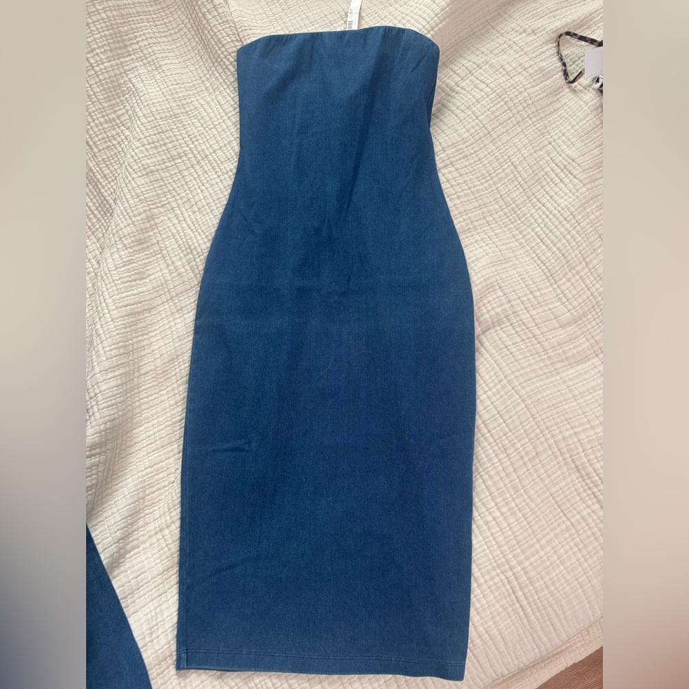 Susana Monaco Blue Denim Dress